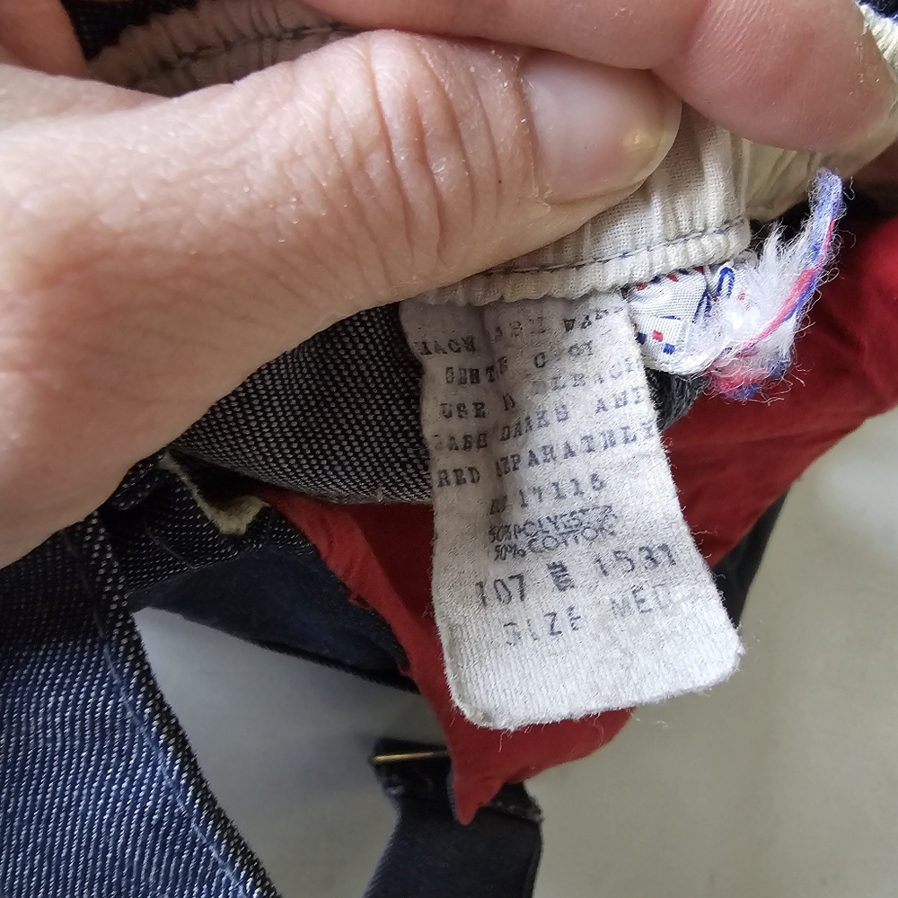 Vintage 1970s Baby Overalls with Patches - Picture 10 of 10